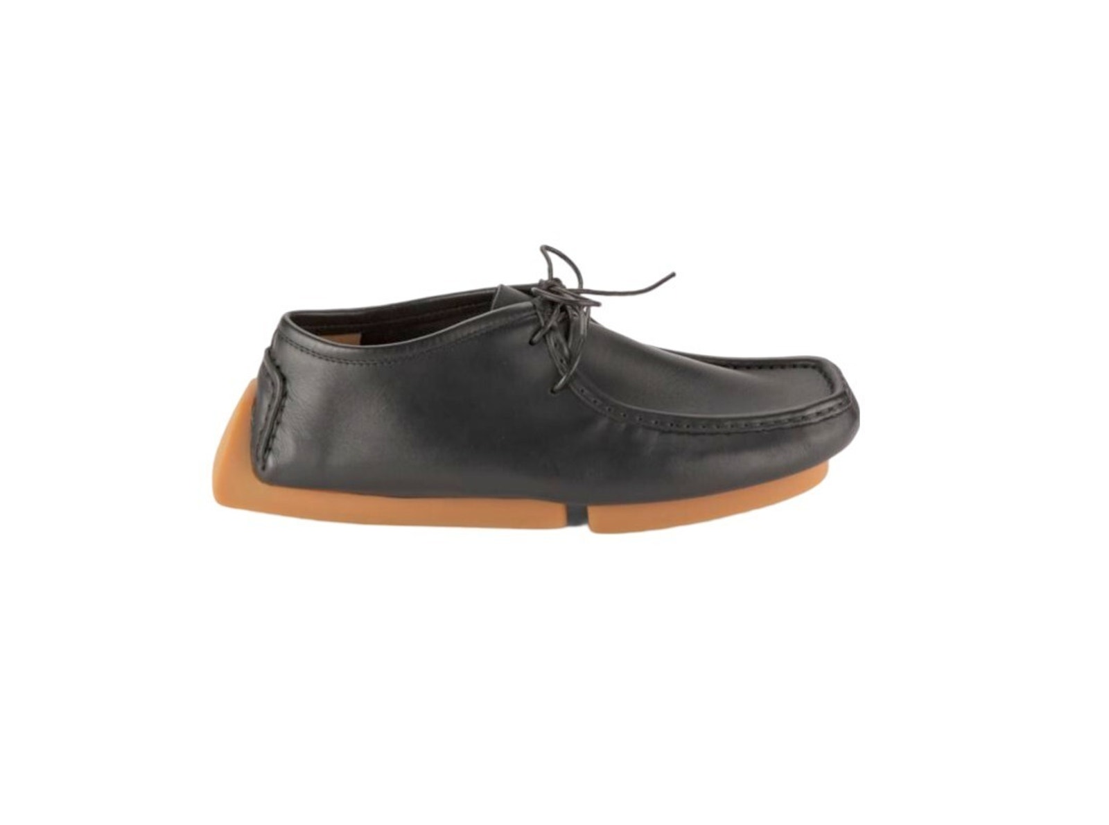 $850 Nib Men's Bottega Veneta Black Leather Driving Chukka Shoes Size 41(8)